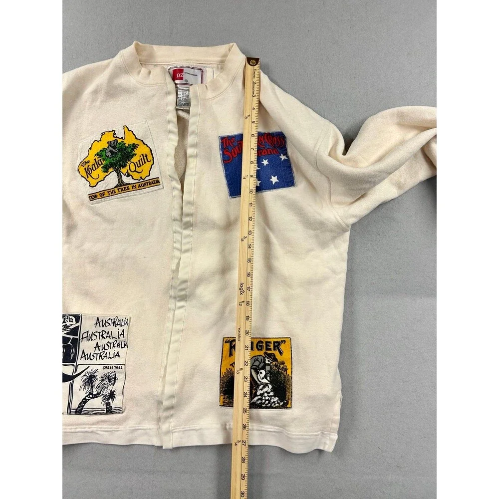 Vintage 80/90s Australian Patchwork Jacket XL DZ Sportswear Koala Southern Cross